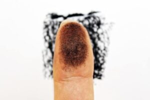 Ink Card Fingerprinting