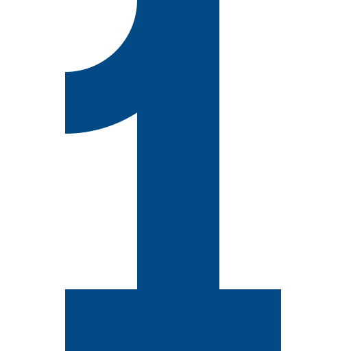 1 number