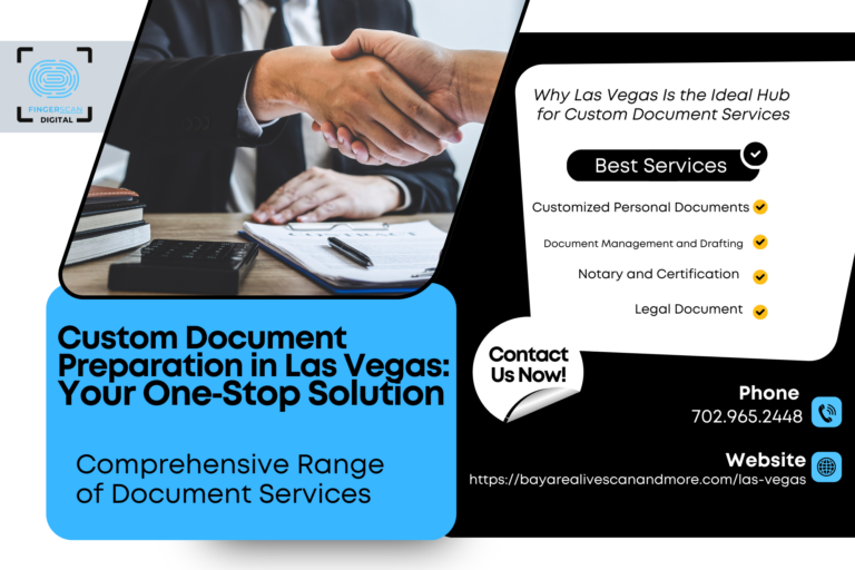 Custom Document Preparation