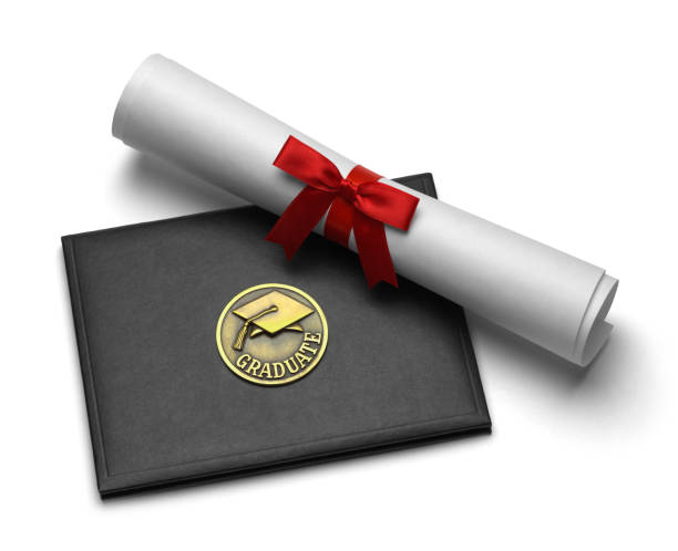 Diploma Apostille with ribbon.