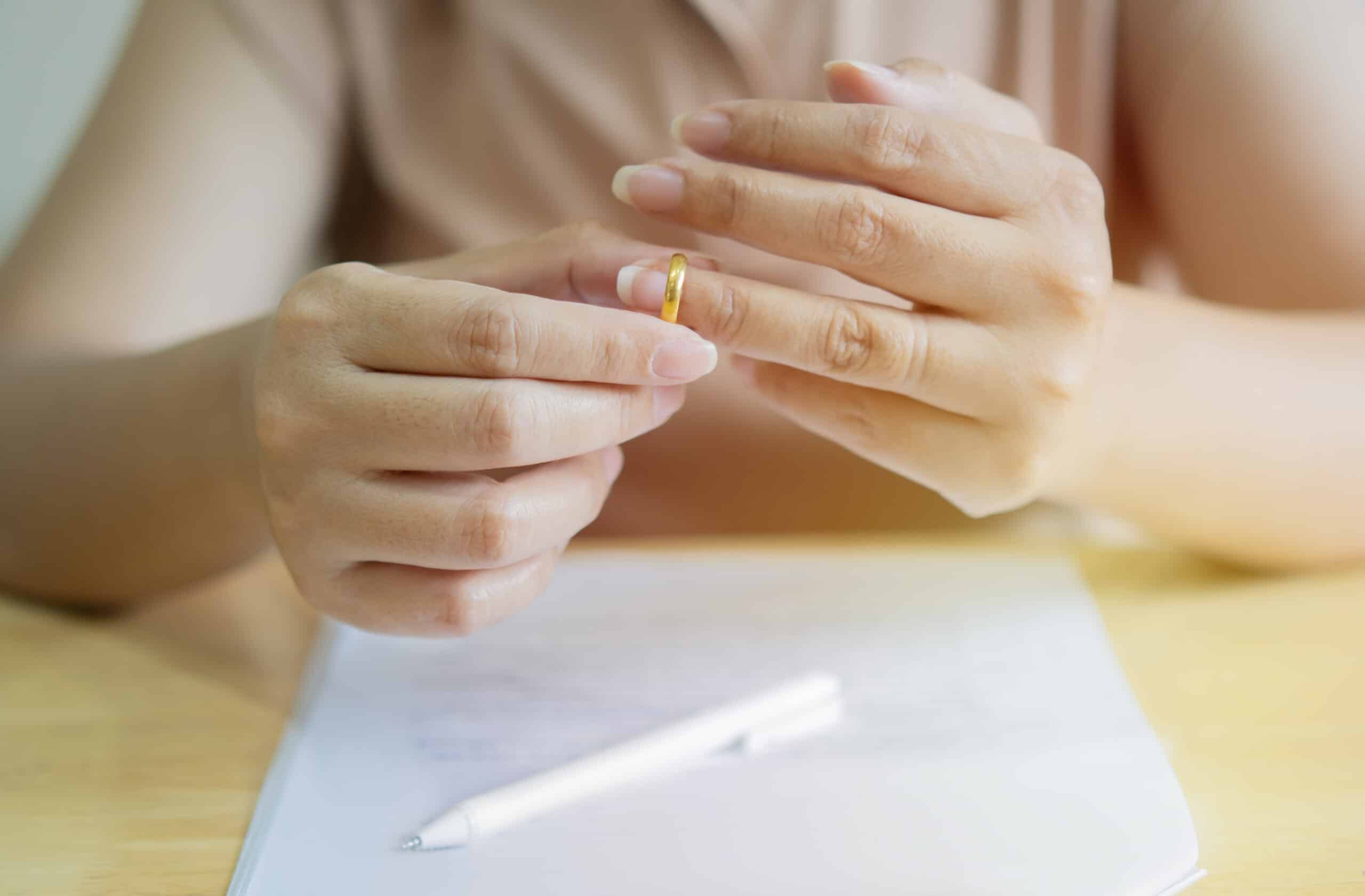 Finalized divorce decree ready for California apostille authentication