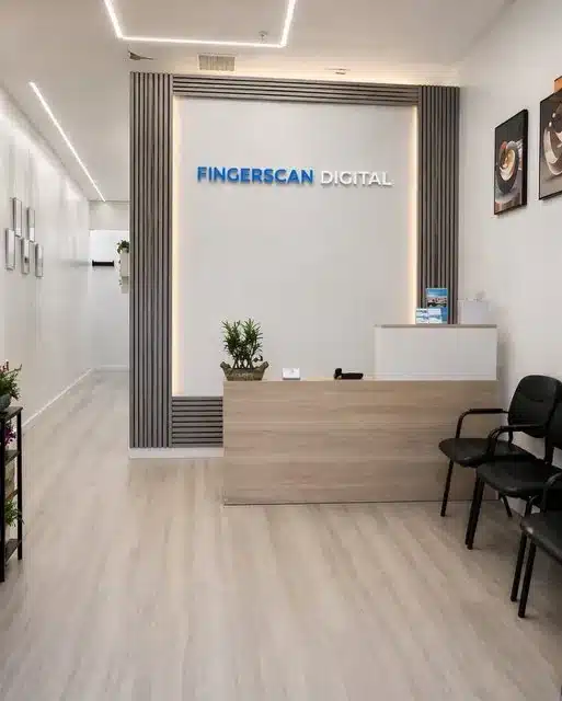 Fingerscan Digital office at 434 Blossom Hill Rd, San Jose CA 95123 — walk-in fingerprinting, notary, and ITIN services